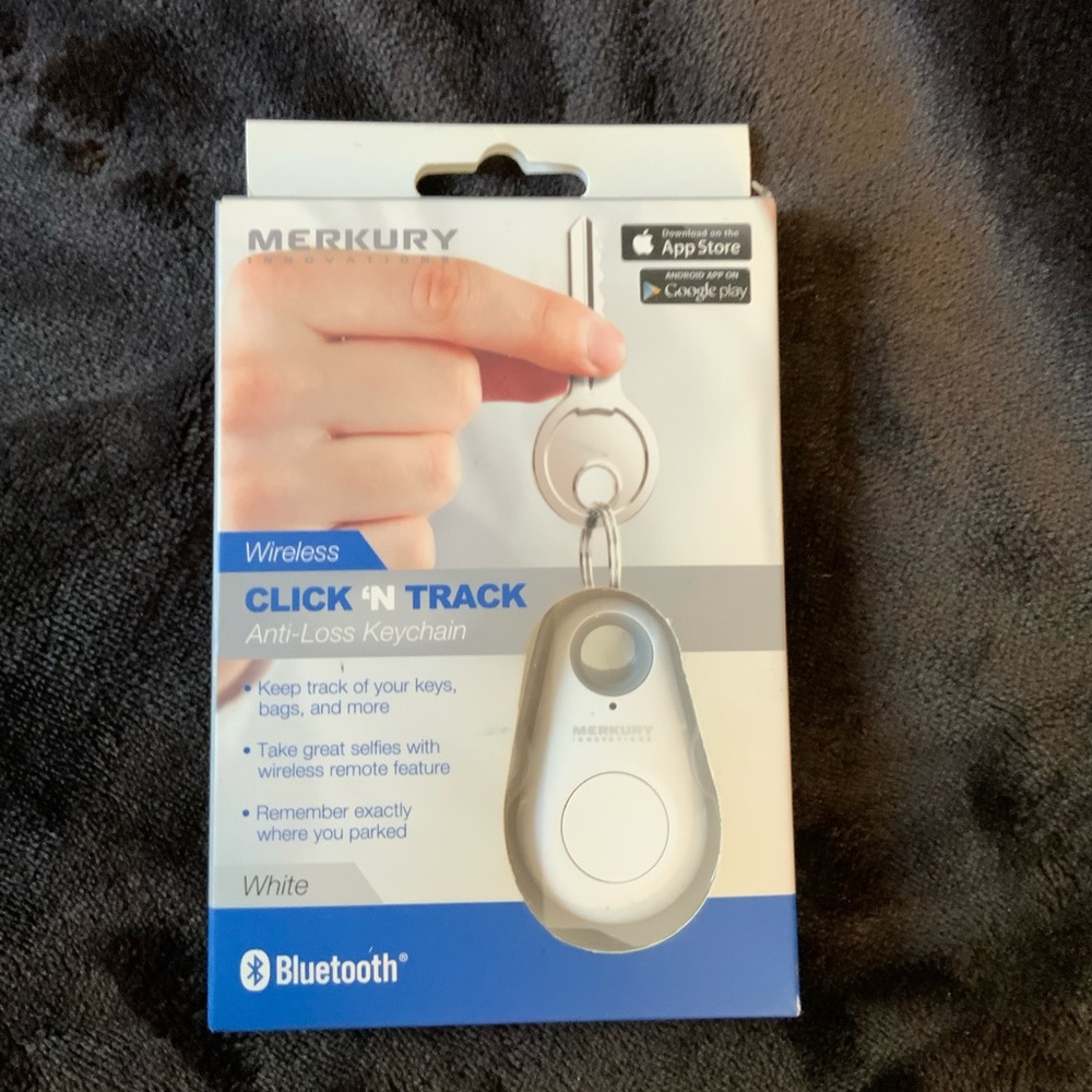 Merkury, click & track, tracking device.
